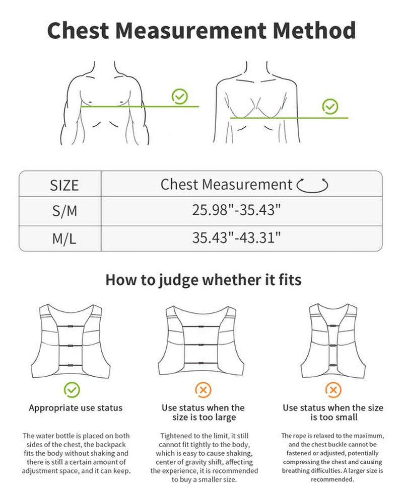 Sportsnew Hydration Vest 10L – Unisex Lightweight Running Backpack with 2L Bladder or 500Ml Soft Flasks, Waterproof Phone Pocket, Breathable Pack for Marathon, Trail Running, Hiking, Cycling